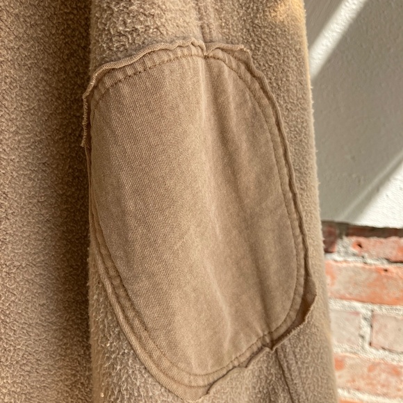 Free People Sable Ruby Shirt Fleece Oversized Button Down Shacket Jacket XSMALL - Picture 12 of 12